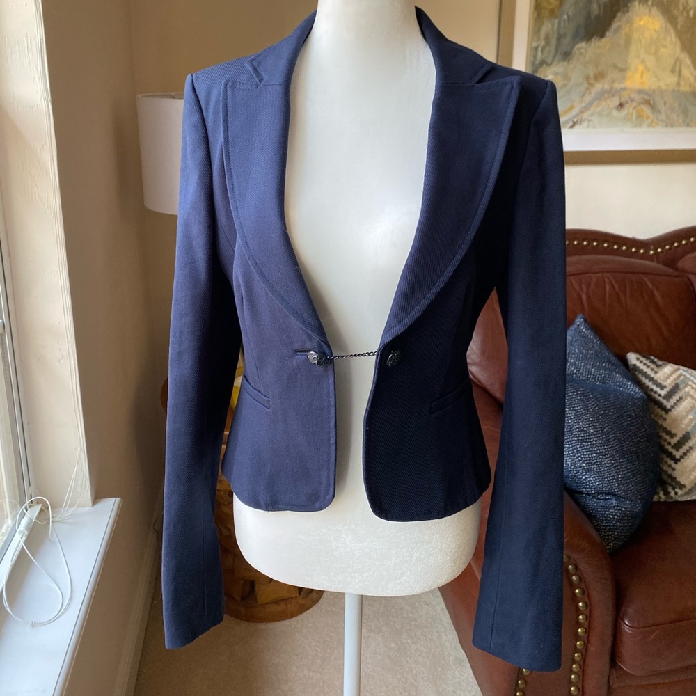 Juicy Couture Navy Blazer **LIKE NEW**